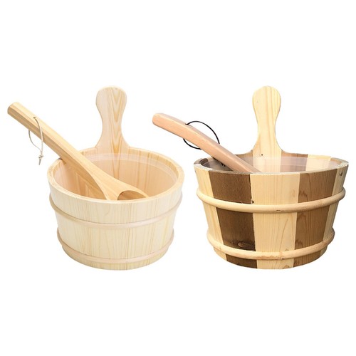 Sauna barrel and ladle - barrel, ladle,