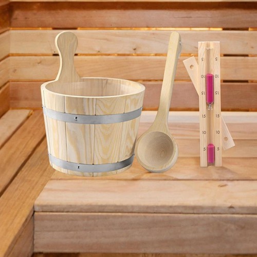 Wooden sauna bucket barrel - sauna,