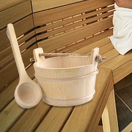 Wooden sauna barrel and - sauna,