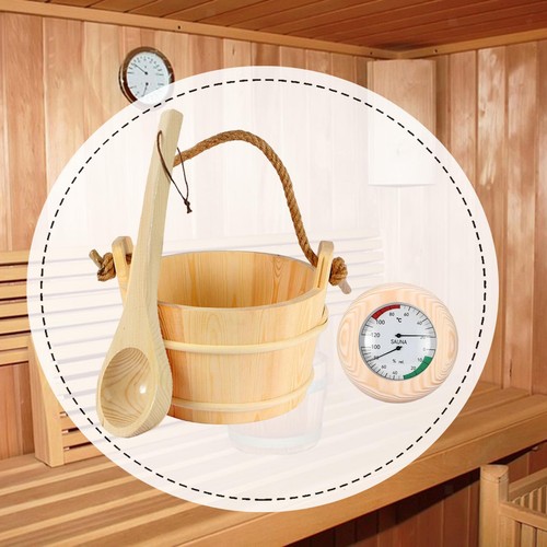 Sauna bucket and ladle tub - sauna,
