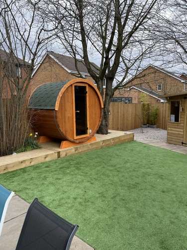 Outdoor sauna garden - sauna,