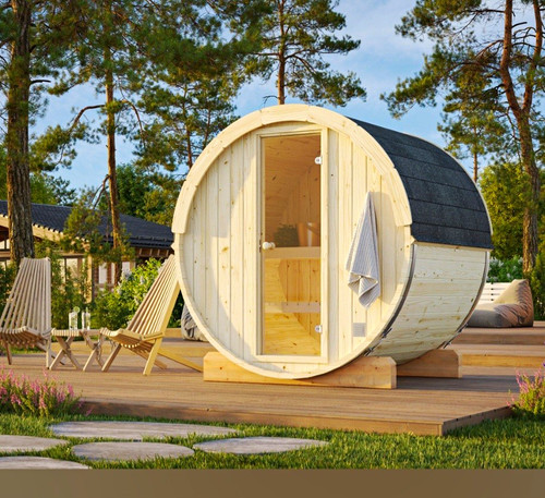Barrel saunas - barrel, kit)