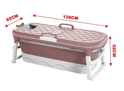 Large folding bathtub - large, portable