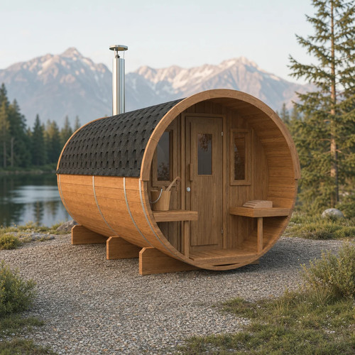Gfx barrel sauna - barrel, 400