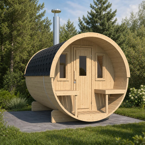 Gfx barrel sauna - 250, 4–5