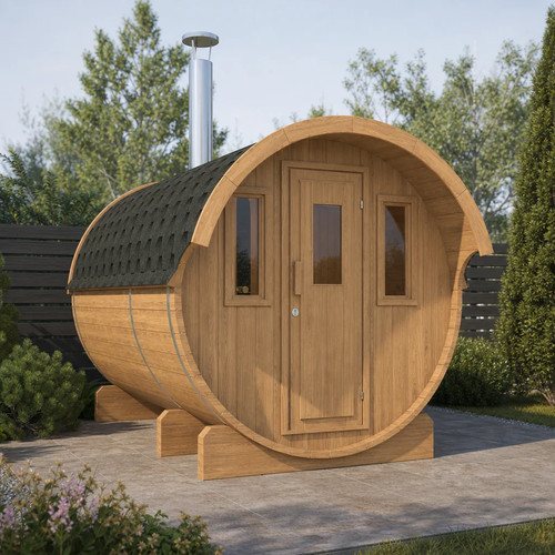 Gfx barrel sauna 330 - sauna, with