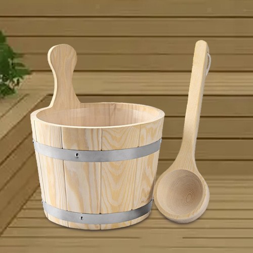 Sauna bucket and ladle set - ladle,