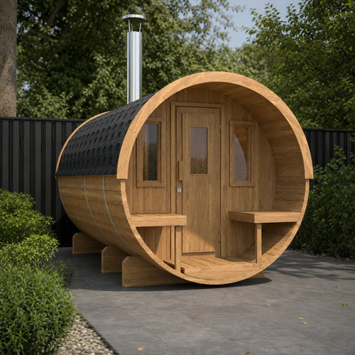 Gfx barrel sauna 330 with - barrel,