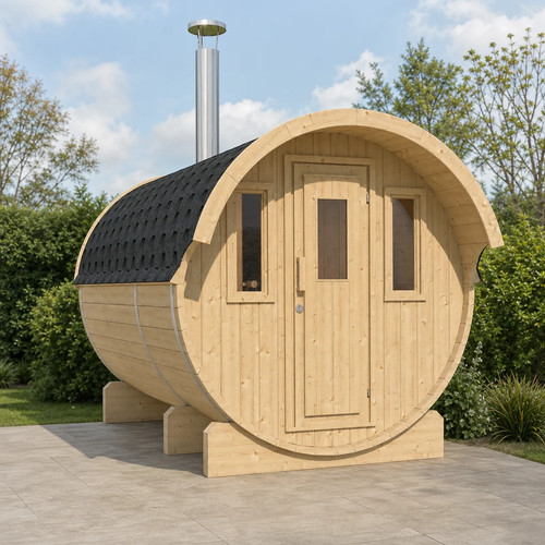 Gfx barrel sauna 330 with - barrel,