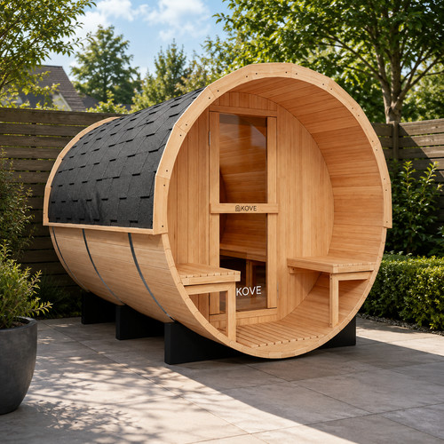 Kove outdoor barrel sauna - outdoor,