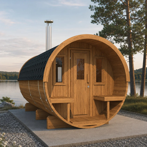 Gfx barrel sauna 400 7 - sauna, 7–8